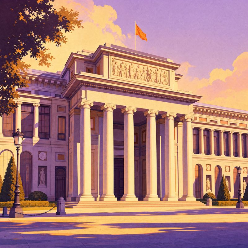 Museo del Prado art museum in Madrid